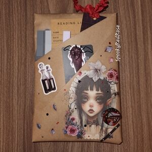 Spooky Vampire collage charms blind date with a book - BDWAB
